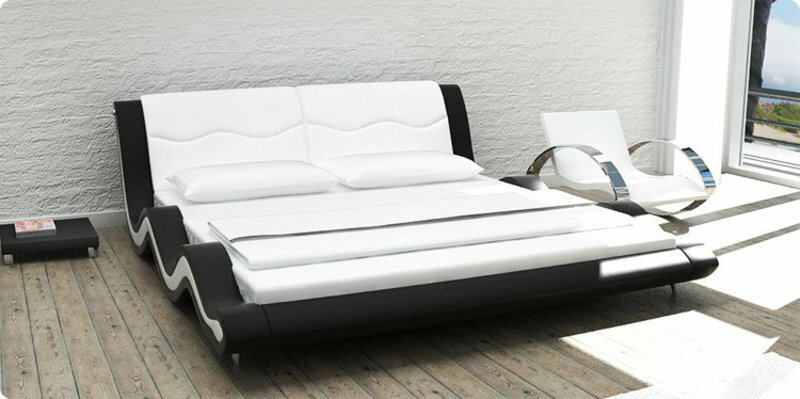 BETT DESIGNER POLSTERBETT EHEBETT DOPPELTBETT MORSKIE (NB)