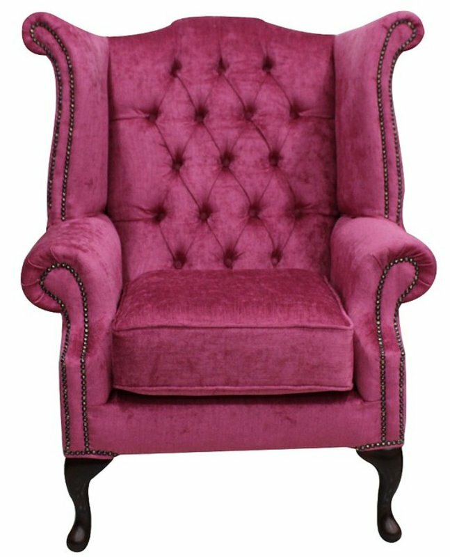 Ohrensessel Chesterfield Sessel Sitz Club Lounge Fernseh Sofa Kino Media