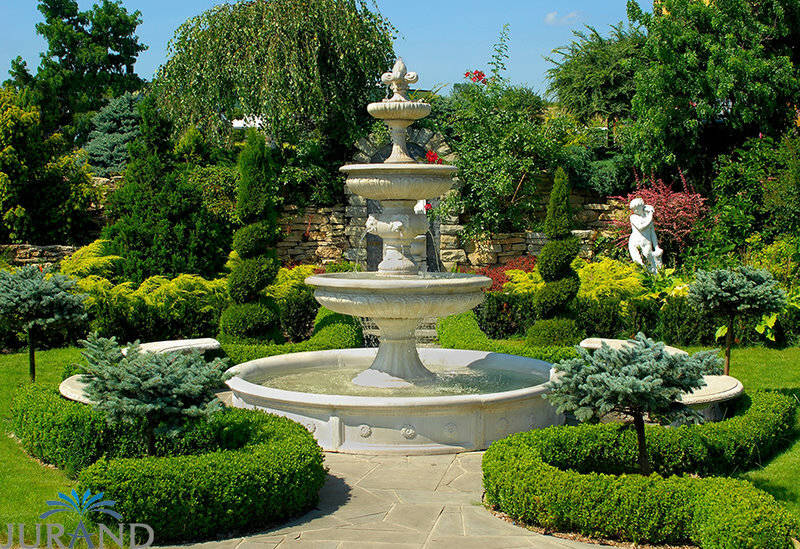 Springbrunnen FontÃ¤ne Zierbrunnen Garten 1001 Deko Brunnen 280 cm