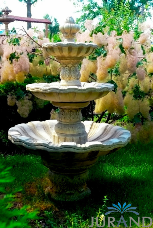 Springbrunnen FontÃ¤ne Zierbrunnen Garten Deko 1039 Brunnen 180 cm