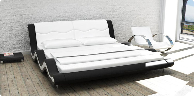 Modern Design Wasserbett inkl. Wasserbettheizung BETT DESIGNER POLSTERBETT Modern Design Wasserbett inkl. Wasserbettheizung BETT DESIGNER POLSTERBETT