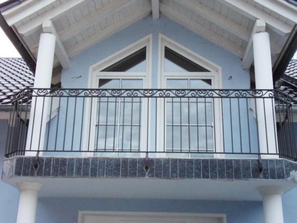 Klassische GelÃ¤nder Handgefertigte Balkon Treppen Schmiedezaun Zaun 1lfm #381
