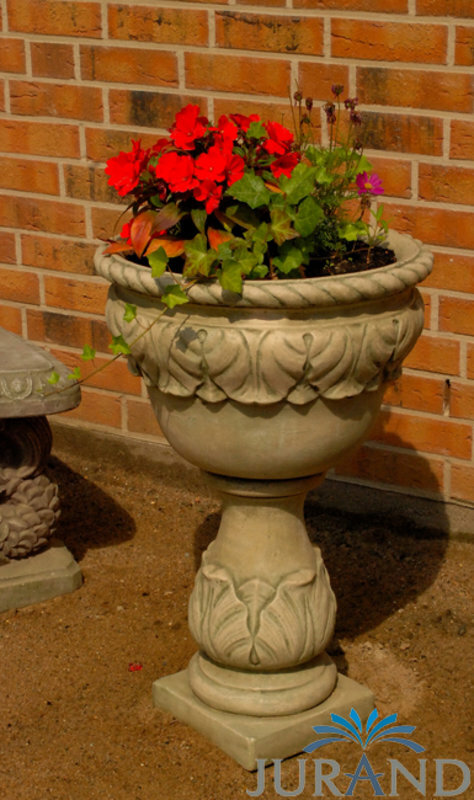 MASSIVER PFLANZGEFÃSS BLUMENKASTEN PFLANZTROG BLUMENTOPF AUS