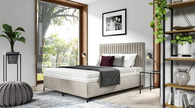 Doppelbett Designer Schlafzimmer Luxus Boxspringbett Modern Stil Einrichtung Doppelbett Designer Schlafzimmer Luxus Boxspringbett Modern Stil Einrichtung