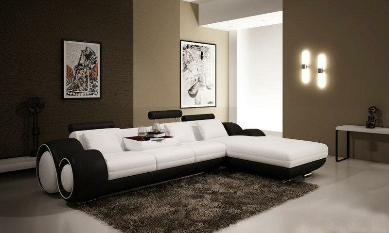 Patentiertes Design Ecksofa Sofa Couch Polster Wohnlandschaft Leder Ecke Patentiertes Design Ecksofa Sofa Couch Polster Wohnlandschaft Leder Ecke