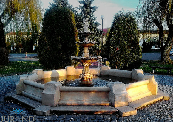 Springbrunnen FontÃ¤ne Zierbrunnen Garten 1011 Deko Brunnen 190 cm