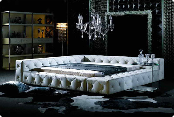 Wasserbett inkl. Wasserbettheizung, WasserbettÃ¼berzug LUXUR