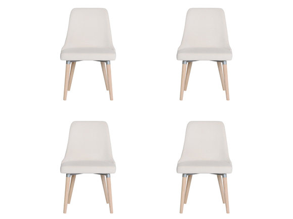 4x Design Polster Sitz StÃ¼hle Stuhl Seht Garnitur Lounge Sessel Club Set