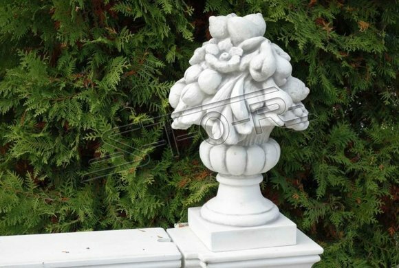 SÃ¤ulen Statue Sockel Kopf Abdeckung SÃ¤ule Antik Stil Garten Deko Statue