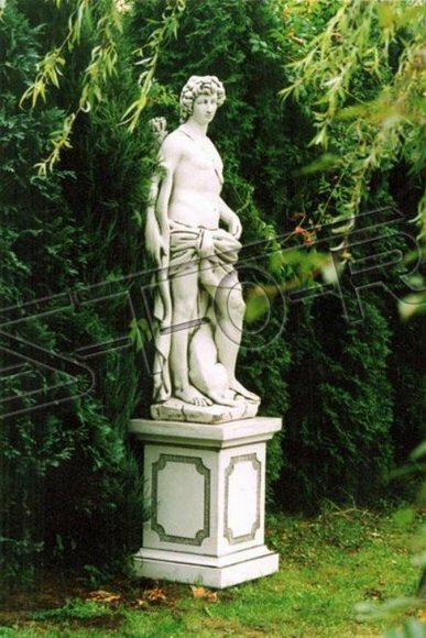 Sockel 63cm fÃ¼r Skulptur Design Figur Statue Garten Figuren Statuen