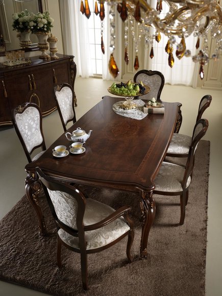 Klassische 6 StÃ¼hle Designer StÃ¼hle Italienische Esszimmer MÃ¶bel Holz