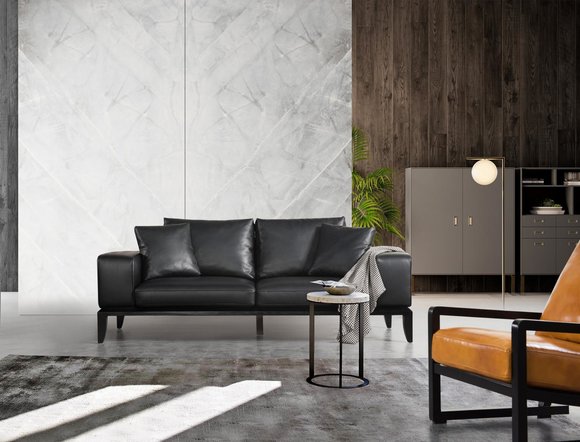 Dreisitzer Couch Polster Design Sofa 3er Sitz Moderne Sofas Italien MÃ¶bel Neu