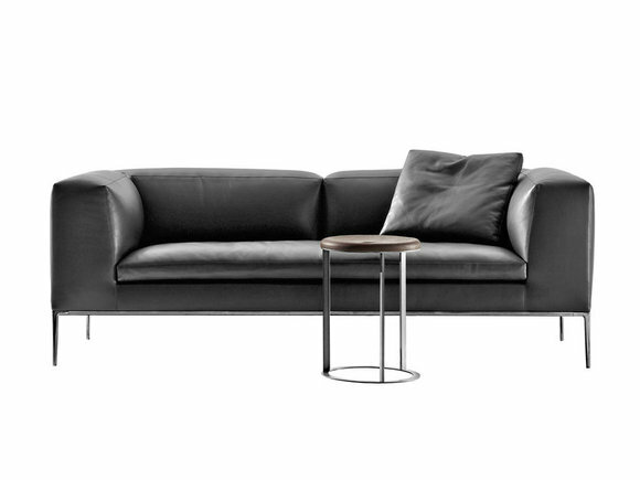 Dreisitzer Couch Design Sofa Moderne 3er Sitz Sofas Zimmer MÃ¶bel Schwarz