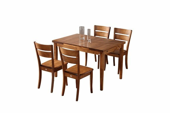 Esstisch Tisch Design 4x StÃ¼hle Rund Tische Holz Design Gruppe Garnitur