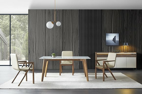 Ess Zimmer Holz Tisch Design Wohn Set Garnitur Set Italienische MÃ¶bel