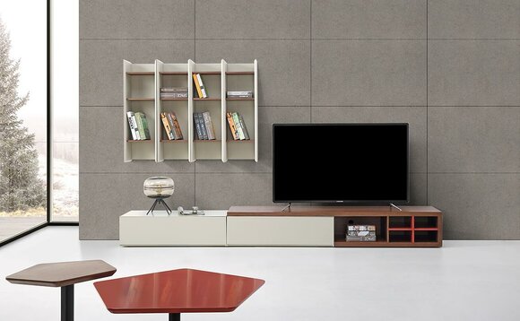 Wandregal Regal BÃ¼cherschrank BÃ¼cherregal Wohnwand Wohnzimmer