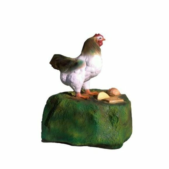 Deko Figuren Henne aus Kunststoff Osterdeko Huhn Garten Figur HÃ¶he 59