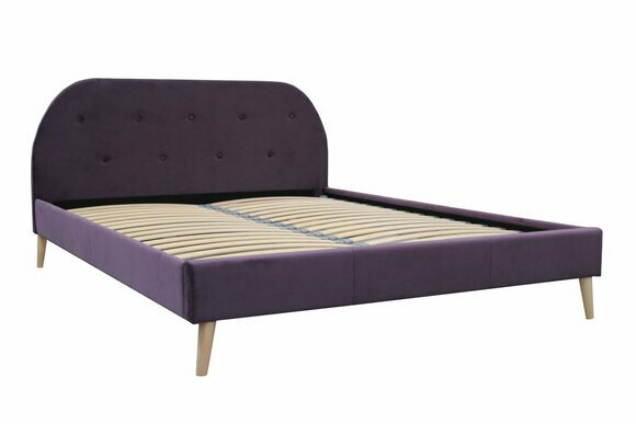 Designer Bett Betten Ehebett Doppelbett Polsterbett Schlafzimmer Textilbett