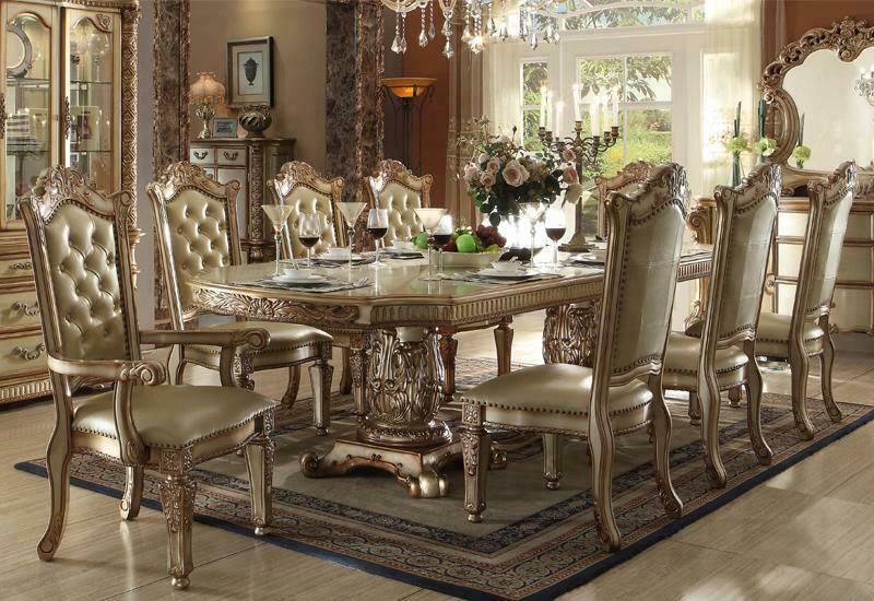 MÃ¶bel Tisch 6x Stuhl Sets Esszimmer Garnitur Holz Komplett Barock