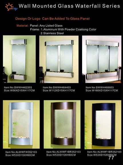 Wand Wasser Water Wall SÃ¤ule Unterschrank Ragal Vitrine WasserwÃ¤nde