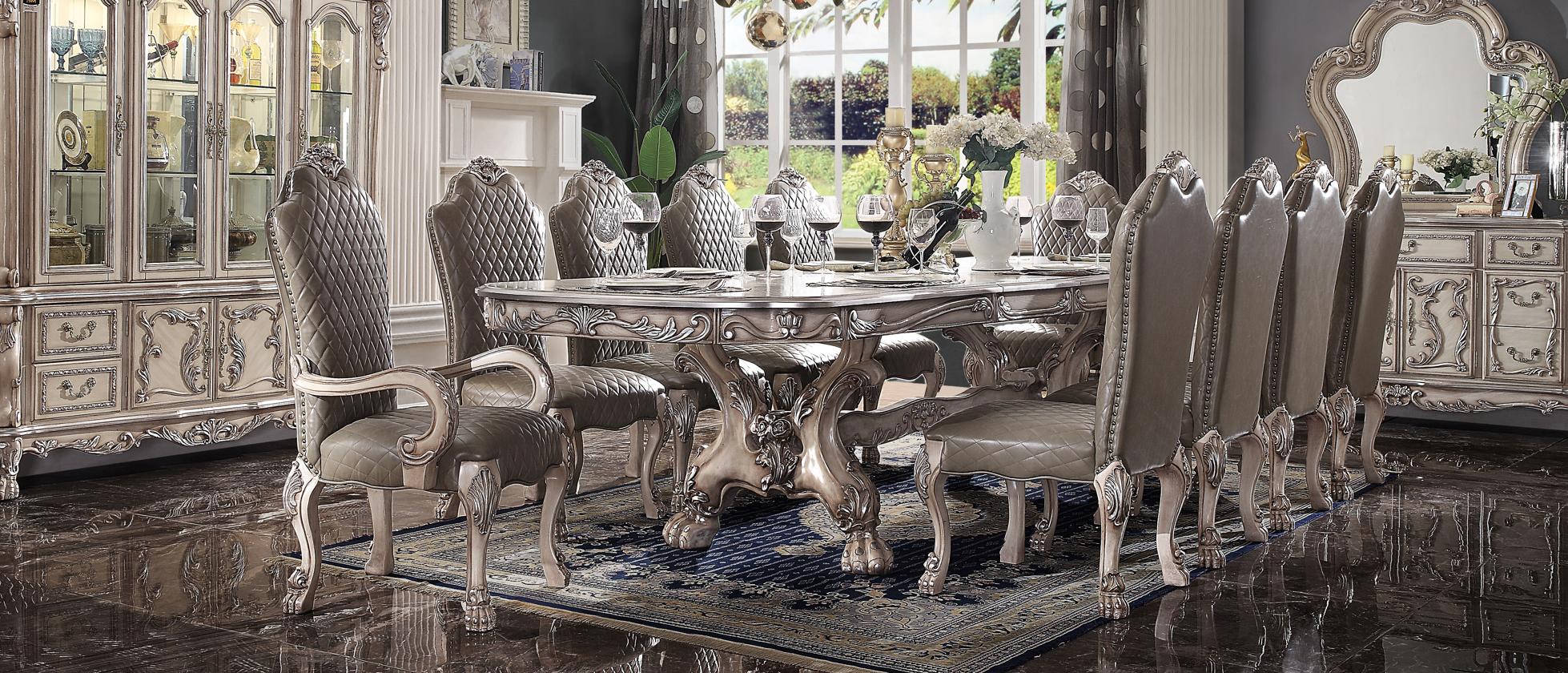 Esszimmer Set Ess Gruppe Tisch Tische 9tlg Komplettes Set Esstisch 8 StÃ¼hle Neu