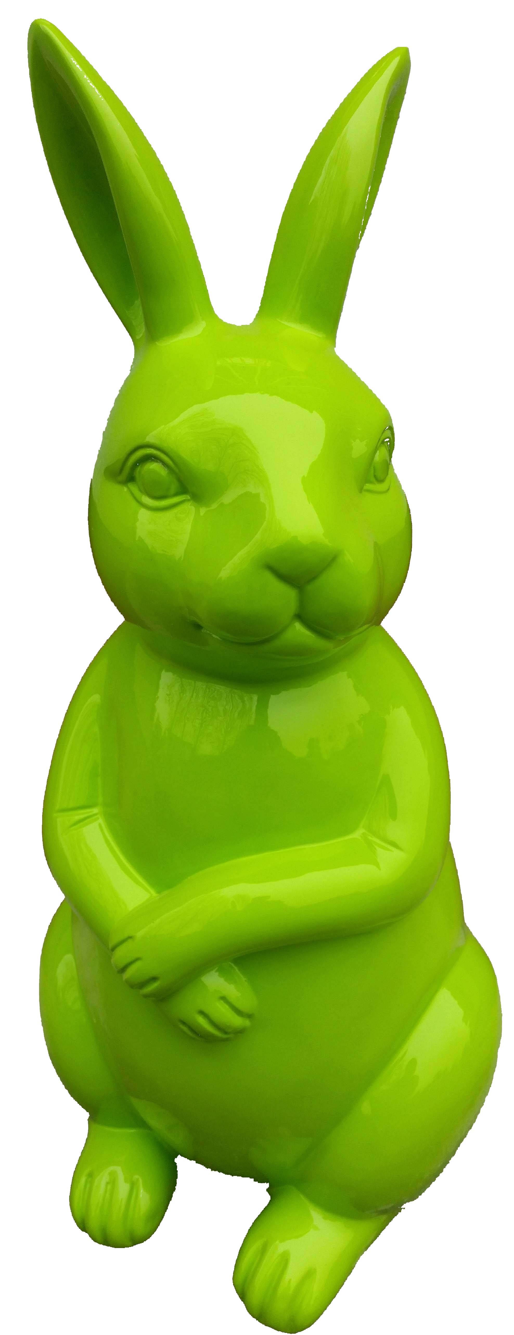 Designer Figuren Moderne Dekorationen Garten Figuren GrÃ¼n Hase Skulptur