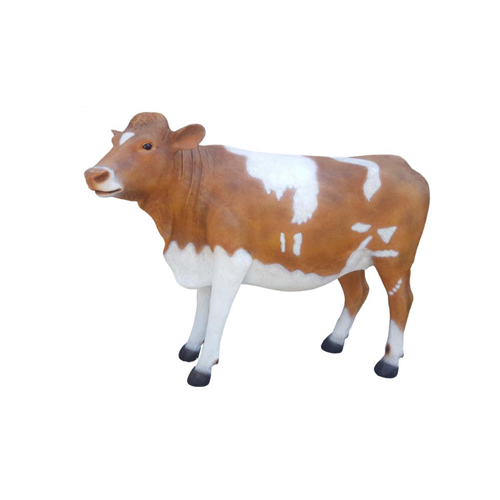 Rind LebensgroÃe Figur Dekorationn Statuen Deko Skulptur Garten Figuren