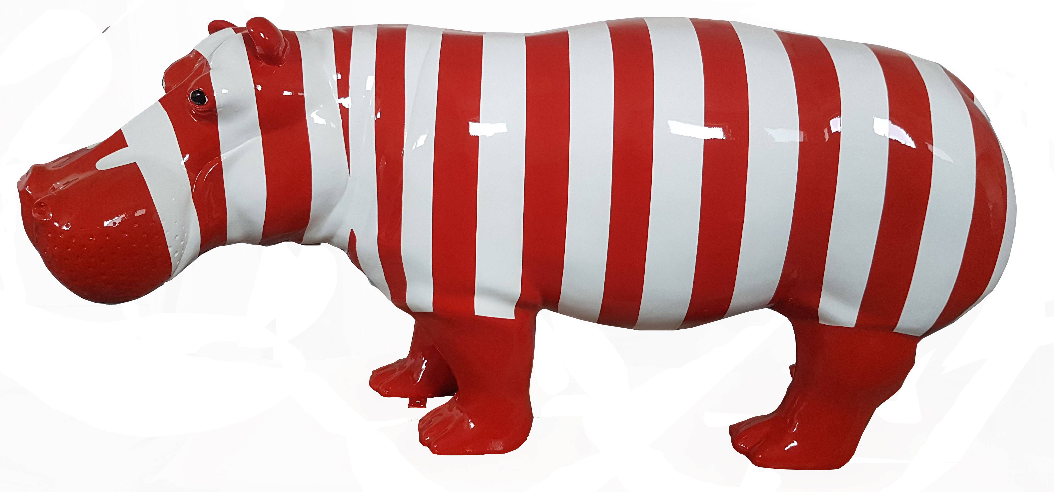 Designer Abstrakte Figure Und Perfekt Moderne Figuren Dekoration Nilpferd