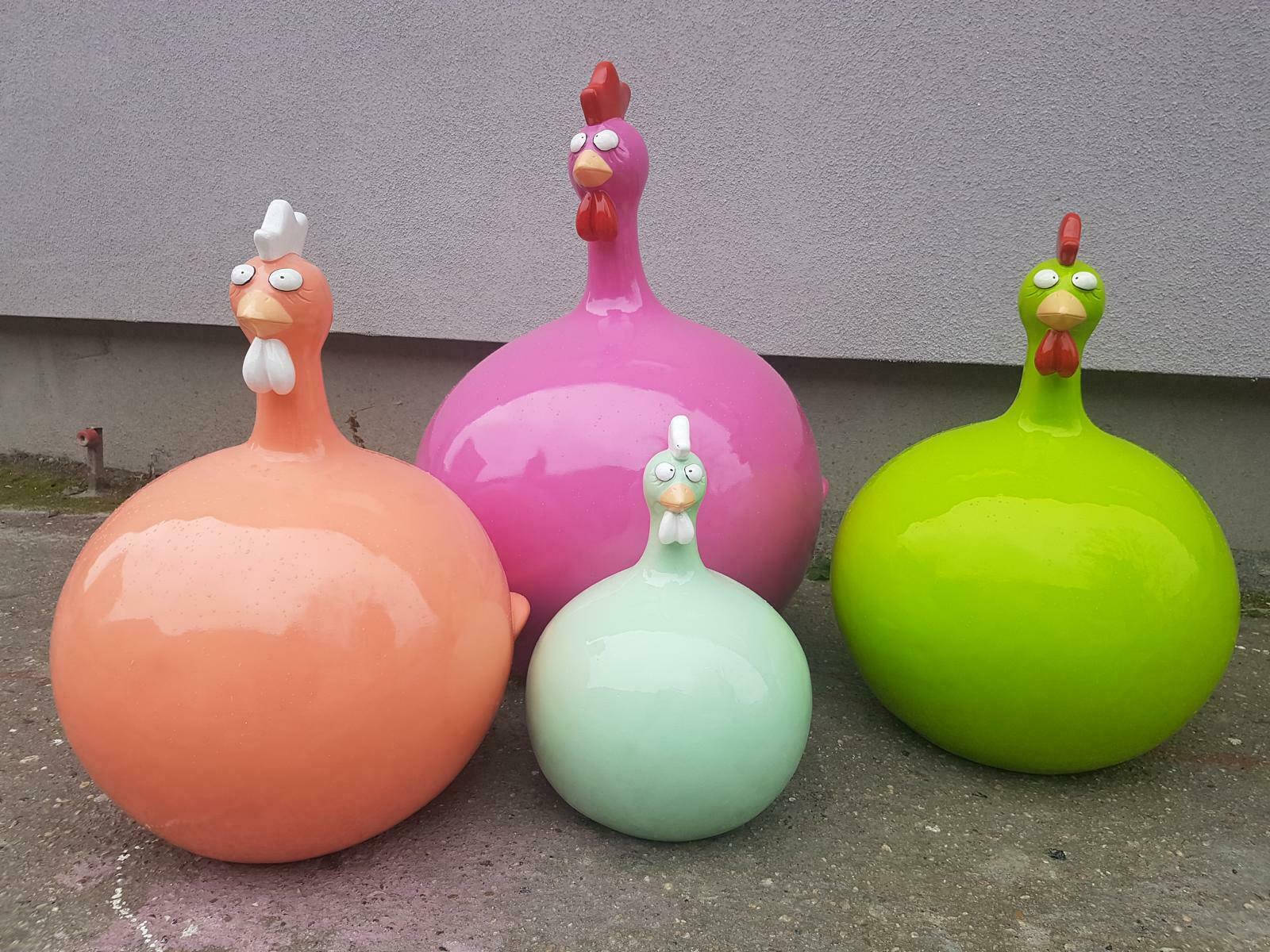 Designer Abstrakte Figur Moderne Figuren Dekoration Henne Oster Garten Skulptur