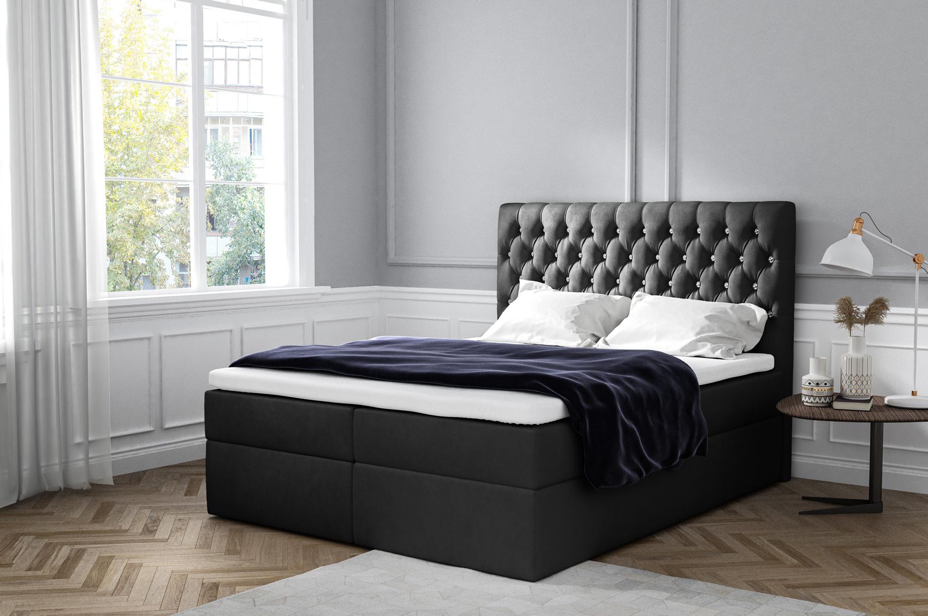 Boxspringbett Doppelbett Ehebett Bettgestell Bett Polsterbett Betten 180x200cm