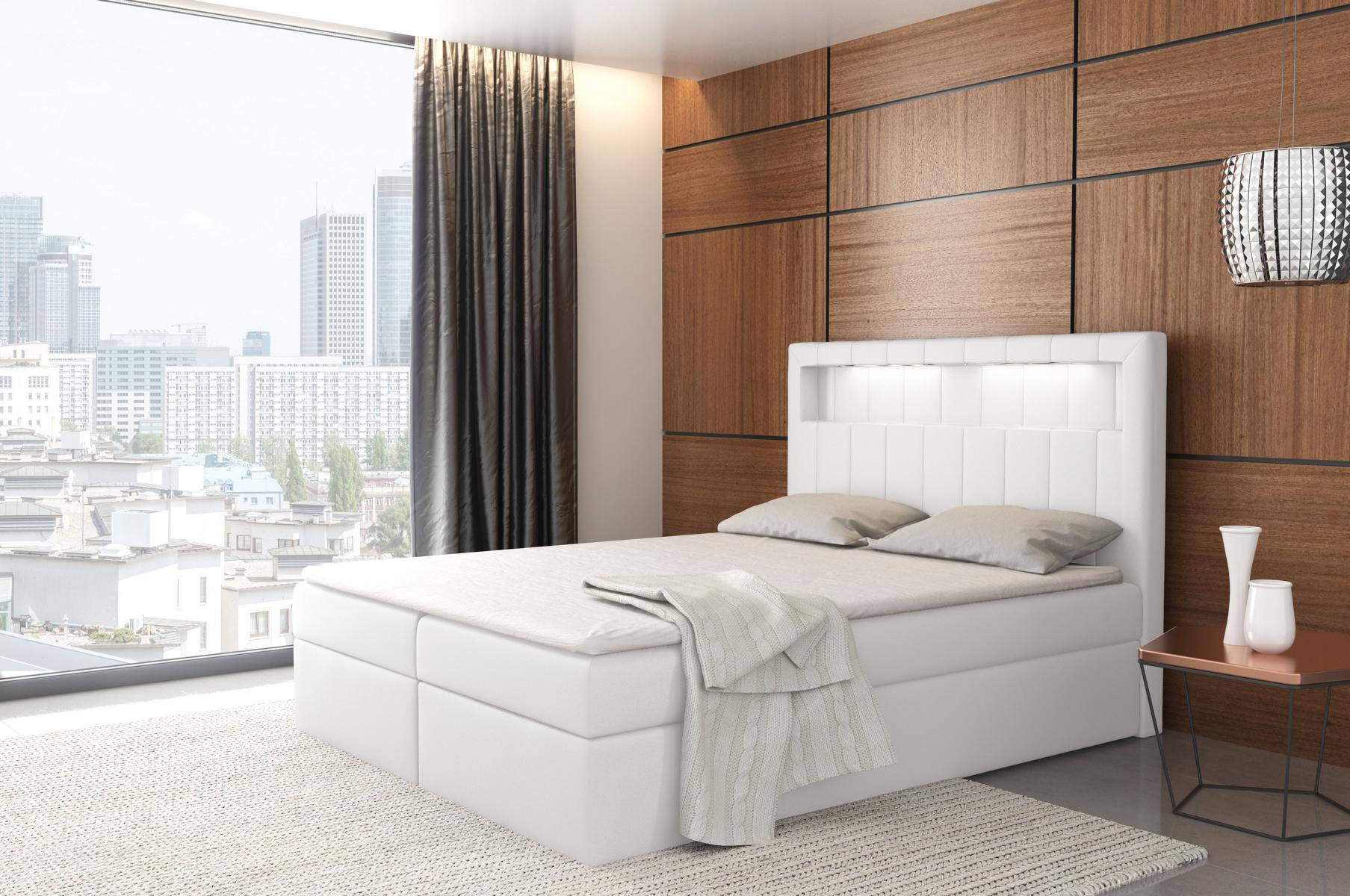 bett beleuchtet box spring betten king size samt hotel neu schlafzimmer mÃ¶bel