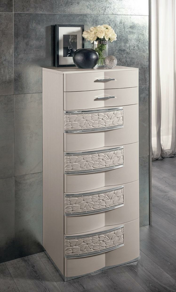 Kommode Sideboard Kommoden Hohe 6 Schubladen Hochschrank Schrank Anrichte MÃ¶bel