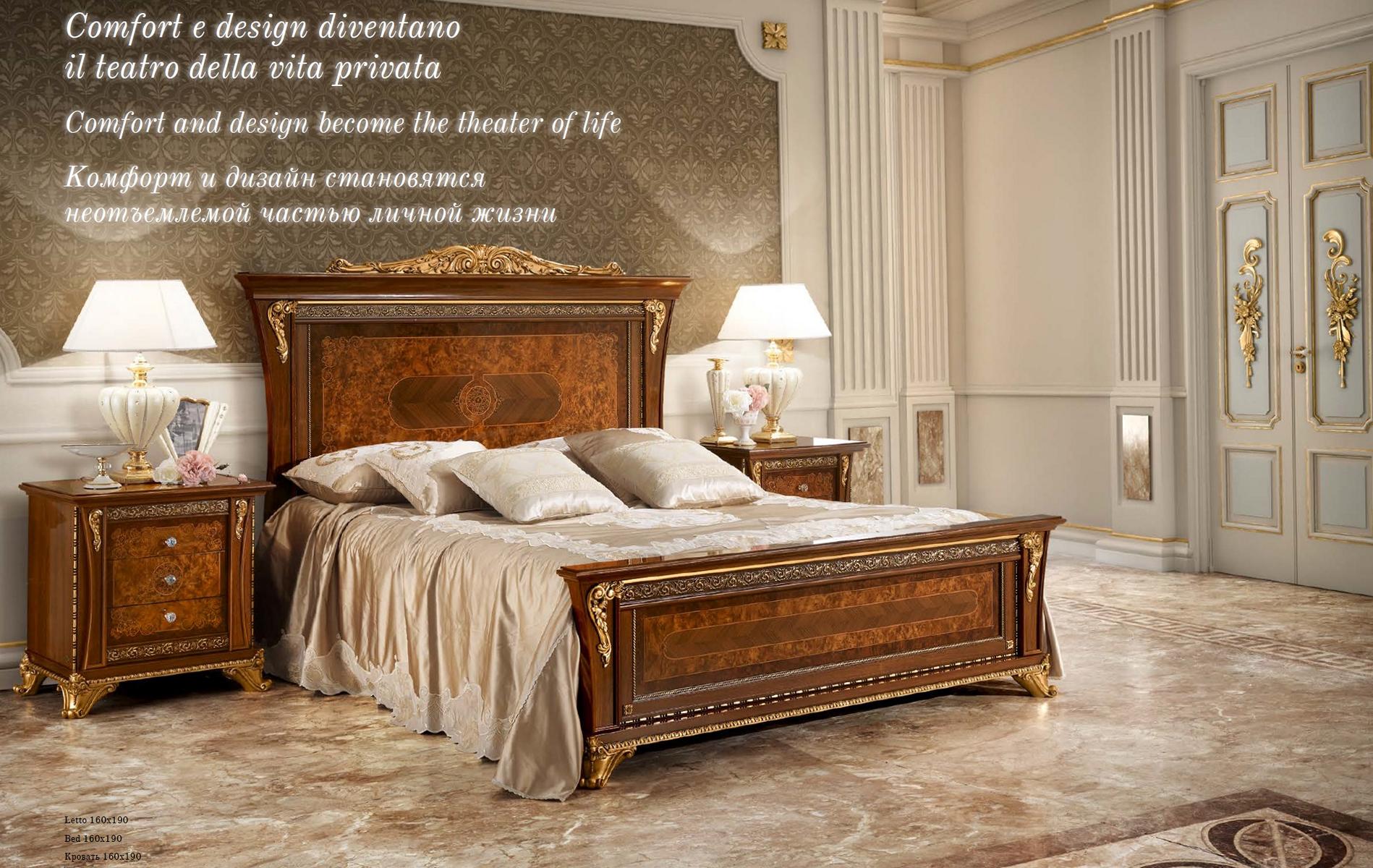 Doppelbett Betten Schlafzimmer Designbetten Bizzotto MÃ¶bel Massiv Holz Bett Neu
