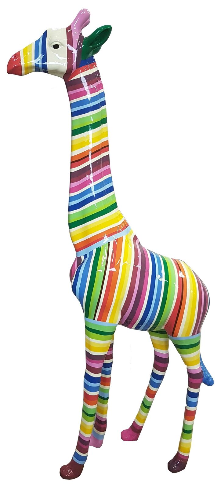 Giraffe Design Figur Statue Figuren Moderne Statuen Dekoration Deko Garten Neu