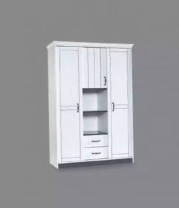 Landhaus MÃ¶bel Schlafzimmer Kleiderschrank Schrank WeiÃ SchrÃ¤nke 140cm