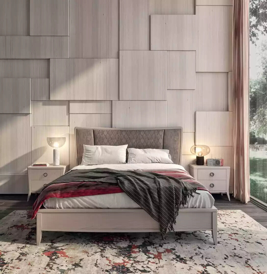 Schlafzimmer Bett 2x Nachttische Luxus Betten Set Komplett MÃ¶bel 3tlg