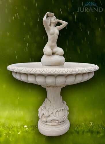 Springbrunnen FontÃ¤ne Zierbrunnen Garten Deko Brunnen Desnuda 160 cm Steinguss