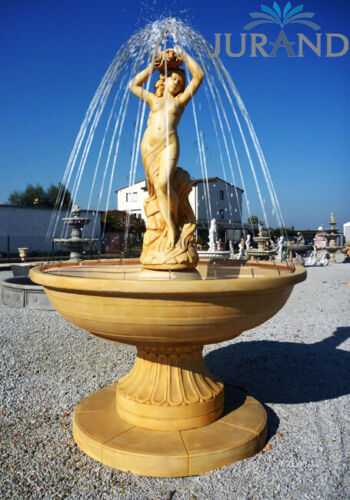 Springbrunnen FontÃ¤ne Fontaine Brunnen Wasserspiel RÃ¶mische Garten Deko Neu 1062