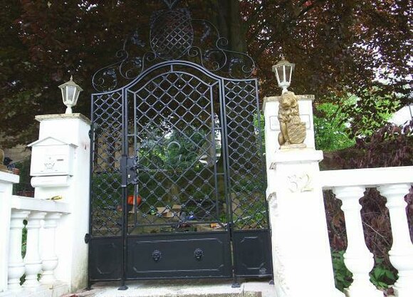 Pforten Garten Haus Klassischer Zaun TÃ¼re Pforte Modell 257 Fertigung nach MaÃ