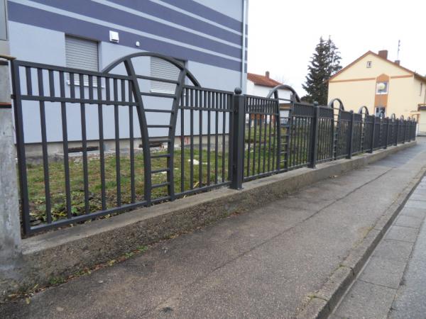 Aussen Garten Grundstueck GelÃ¤nder Zaun Klassisch Meterware Zaun Modell 407 Neu