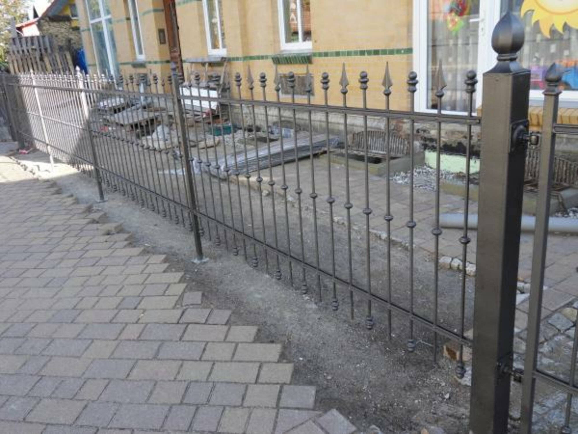 Moderner Aussen Garten GrundstÃ¼ck Handarbeit GelÃ¤nder Zaun Klassisch Zaun M364