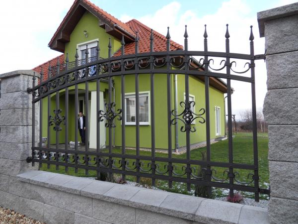 Klassische GelÃ¤nder Handgefertigte Balkon Treppen Schmiedezaun Zaun 1lfm #209