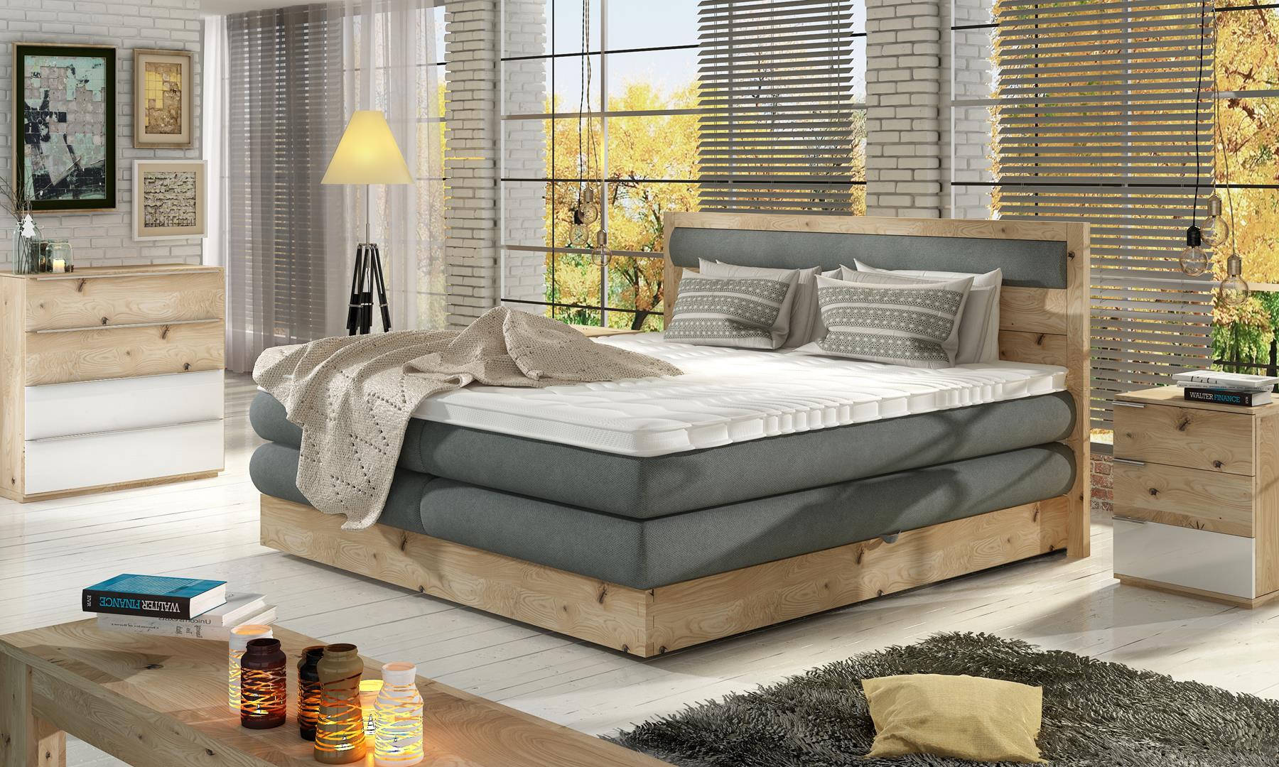 Holz Bett Ehe Betten Design Polster Schlafzimmer 180x200 Italienische Stil MÃ¶bel