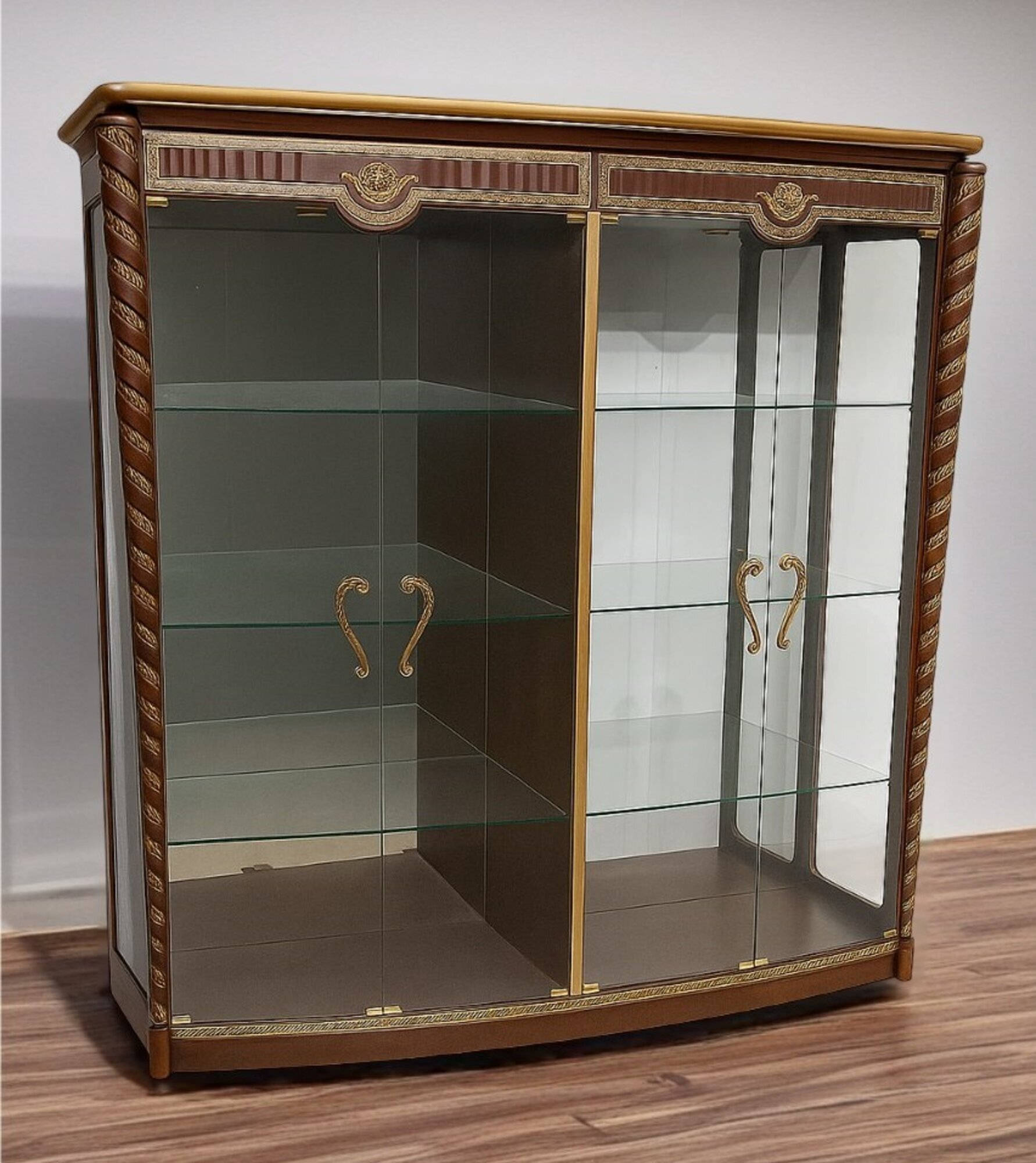 Klassische Vitrine Kommoden Vitrinen Vitrinen Glasvitrine Sofort