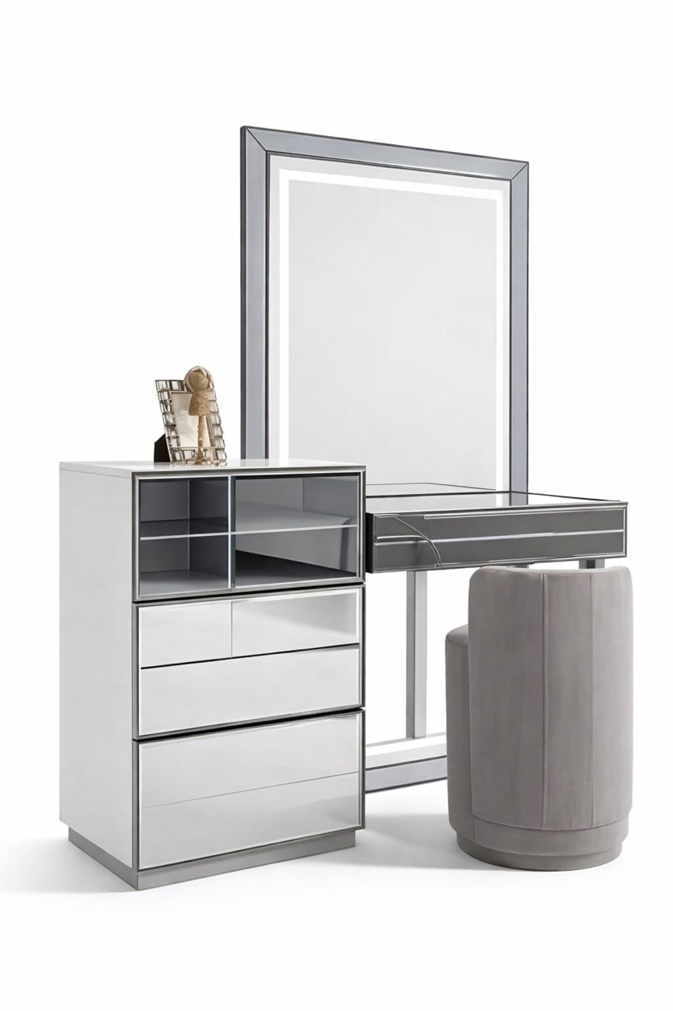 Schminktisch Set Konsole Schlafzimmer MÃ¶bel Design Hocker Tisch 2tlg Sofort