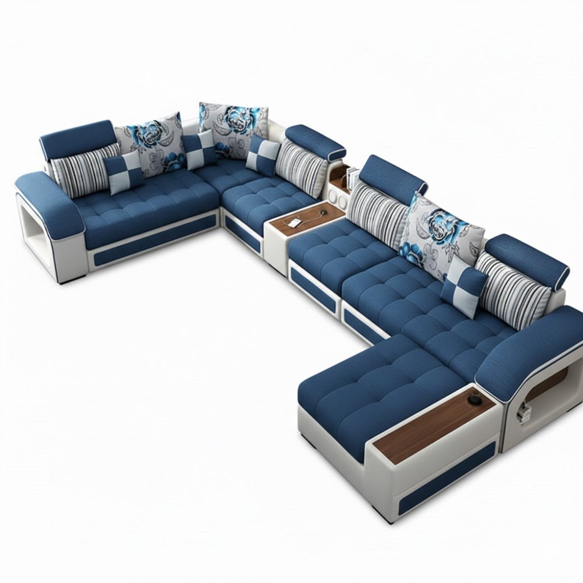 Ecksofa U-form Polster Modern Relax Sitz Luxus MÃ¶bel Wohnlandschaft Sofa Couch Sofort