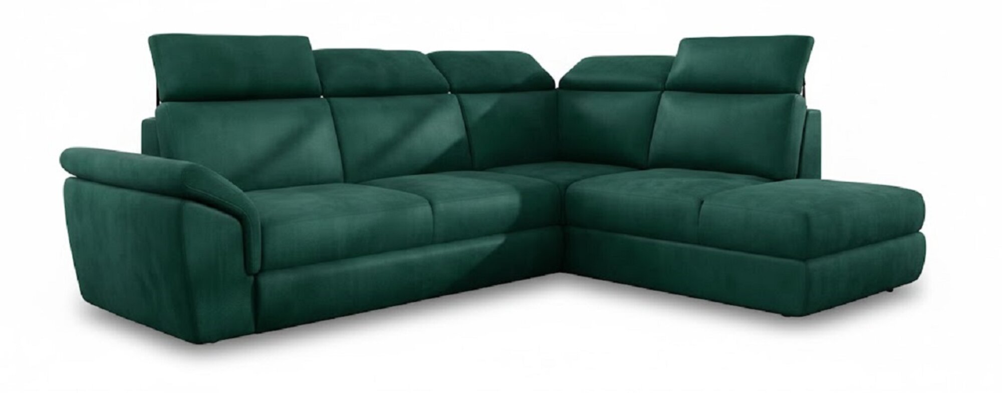 Stoff Ecksofa L-Form Sofa Couch Design Polster Modern Textil Bettfunktion Sofort