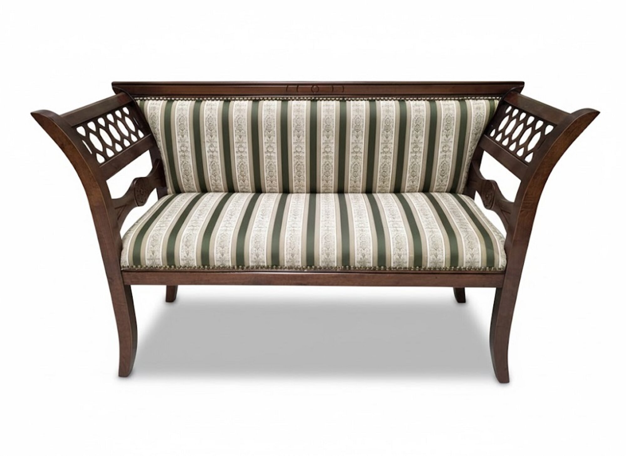 Polsterbank Designer Wohnzimmer Beige Klassische SitzmÃ¶bel Luxus Sofort