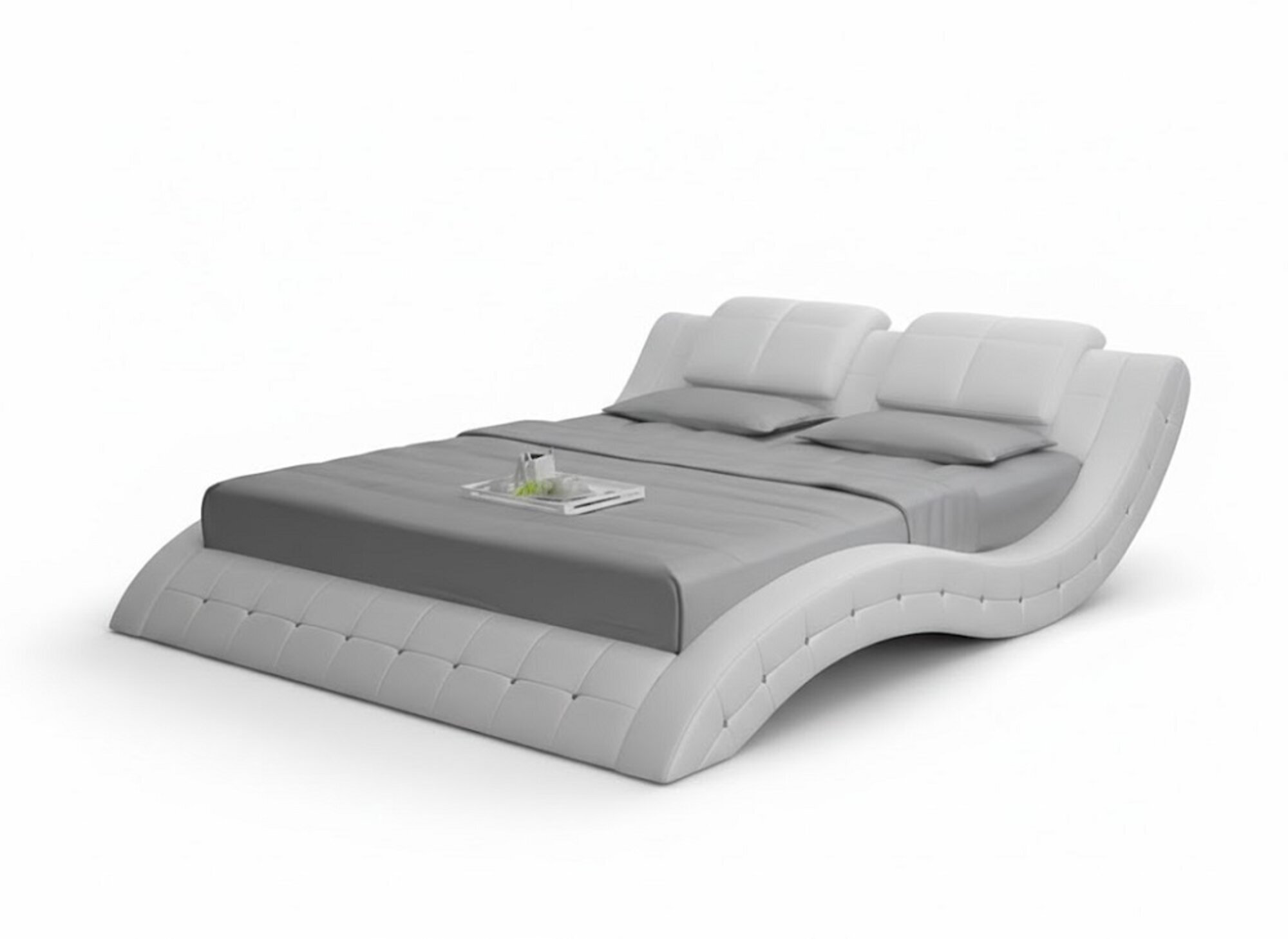 Luxus Leder Design Polster Betten Doppel Modernes 180x200cm LiegeflÃ¤che Sofort