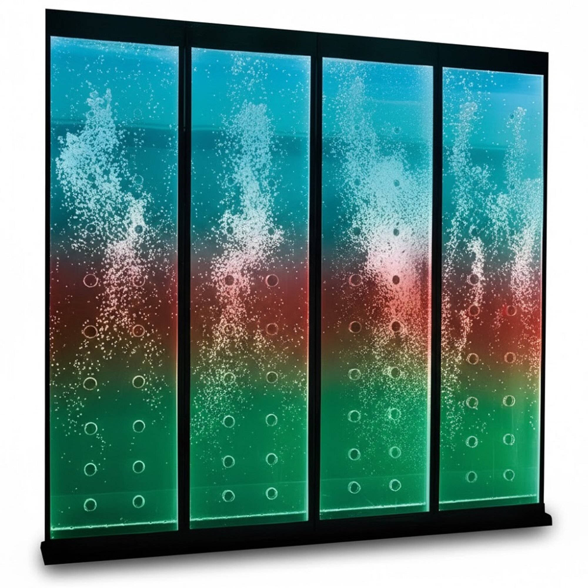 Moderne Trennwand Wasserwand WÃ¤nde Wasserfall Water Wall Led 120x240 Sofort